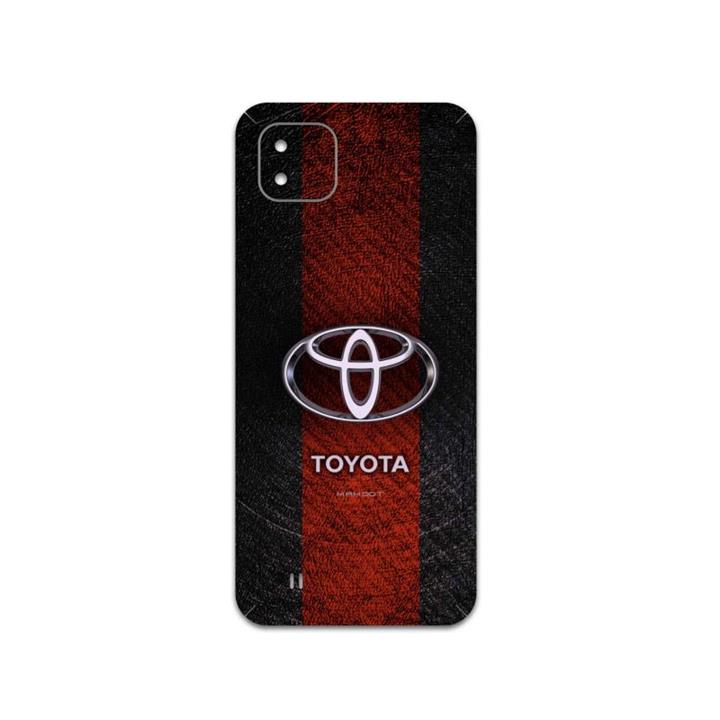 برچسب پوششی ماهوت مدل TOYOTA-Logo مناسب برای گوشی موبایل ریلمی C11 2021 MAHOOT TOYOTA-Logo Cover Sticker for Realme C11 2021